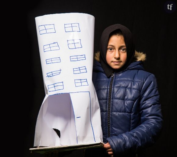 Campagne #IDONT de l'UNFPA : Heba, 11 ans, rêve de devenir architecte