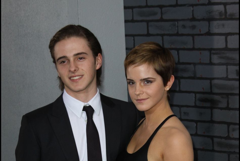 Emma Watson et son frère Alex Watson en 2010