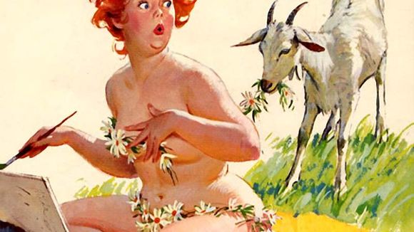 Hilda, la pin-up plus size oubliée des années 50