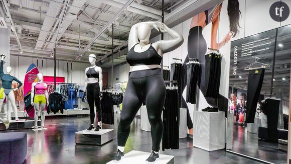 Nike installe des mannequins grande taille dans ses magasins et on applaudit