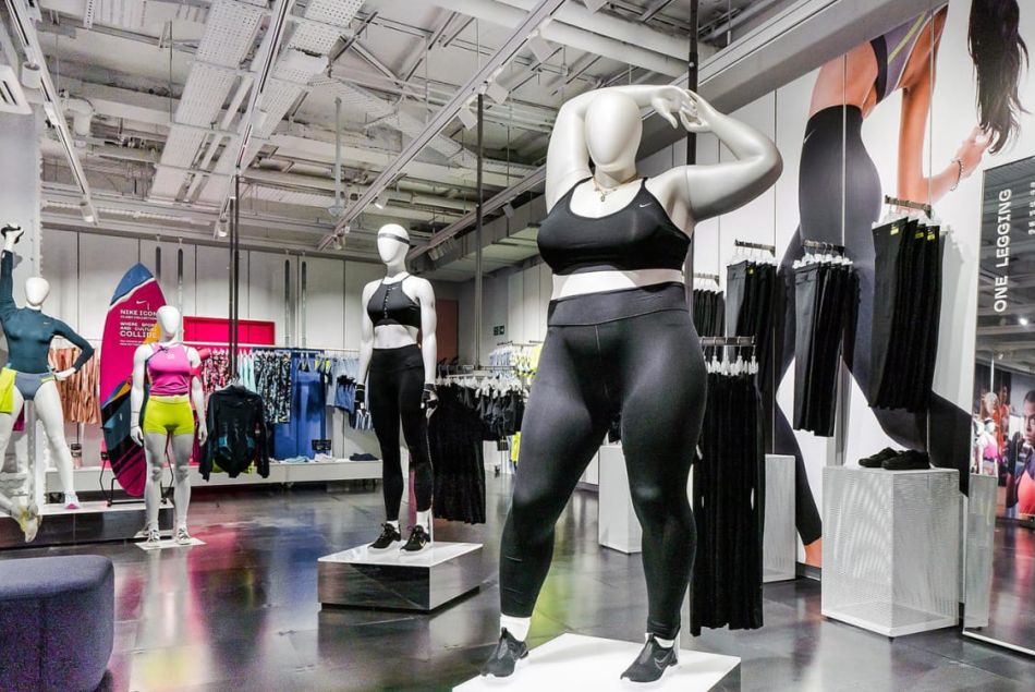 Nike installe des mannequins grande taille dans ses magasins et on applaudit
