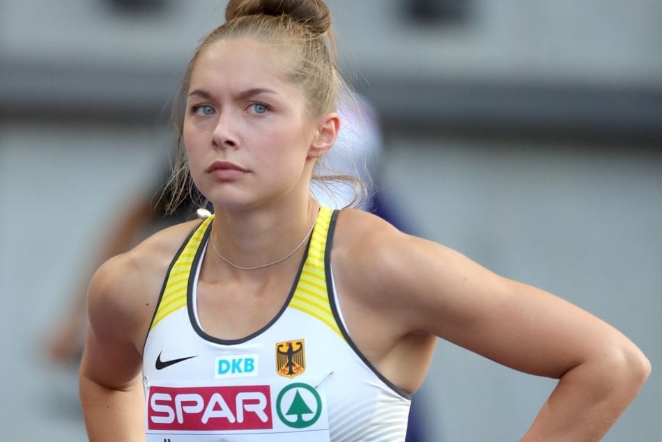 La sprinteuse allemande Gina Lückenkemper.