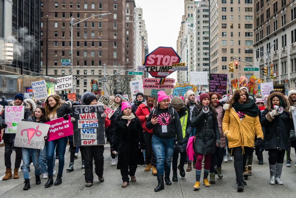 4e édition de la "Marche des femmes" à Washington le 18 janvier 2020