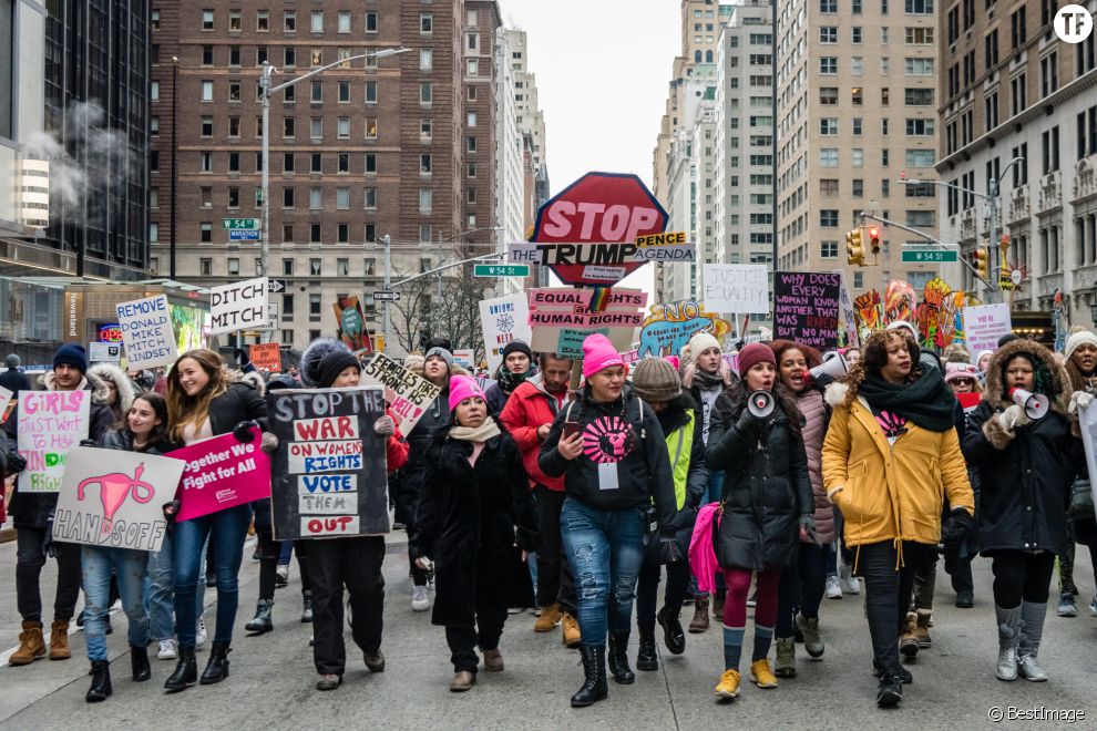  4e édition de la &quot;Marche des femmes&quot; à Washington le 18 janvier 2020 