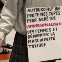 Ces lycéens québécois enfilent une jupe pour dénoncer le sexisme à l'école