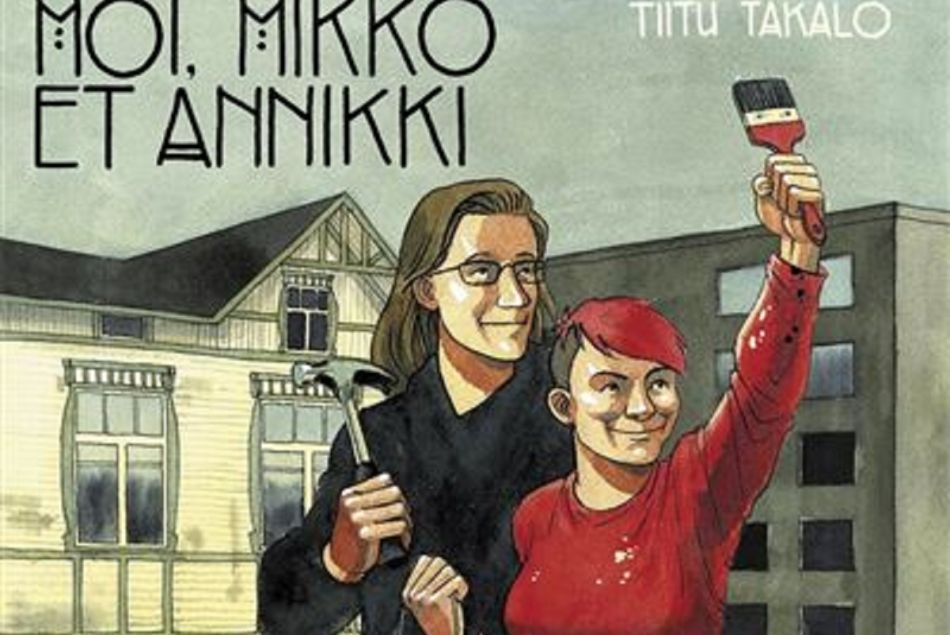 "Moi, Mikko et Annikki" de la Finlandaise Tiitu Takalo, couronnée par le prix Artémisia de la bande dessinée.