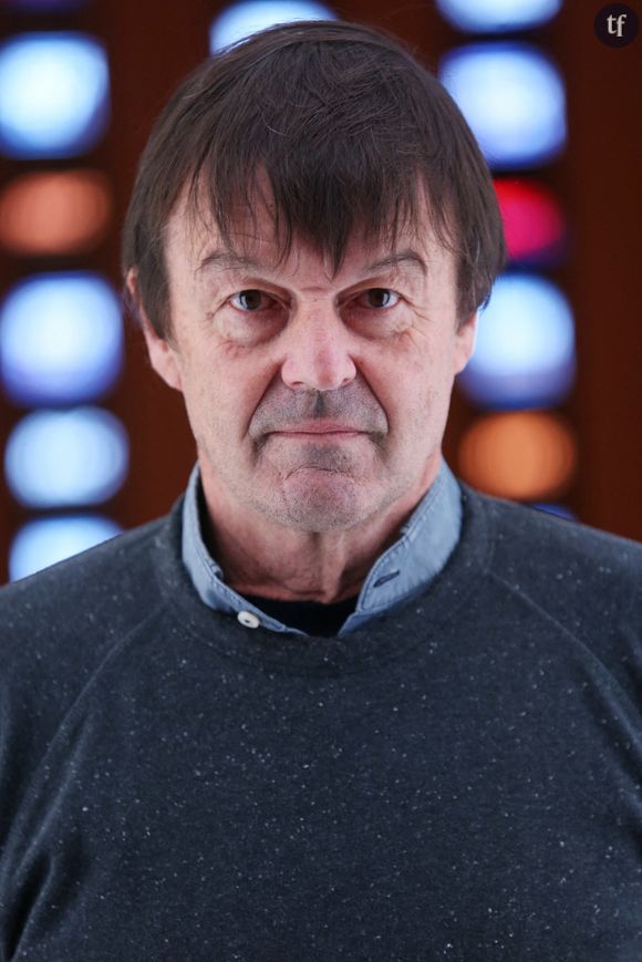 Nicolas Hulot dans les studios de RMC/BFMTV le 9 février 2021