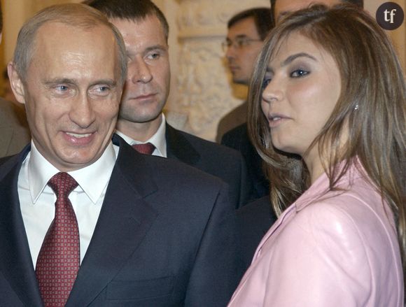 Alina Kabaeva et Vladimir Poutine 