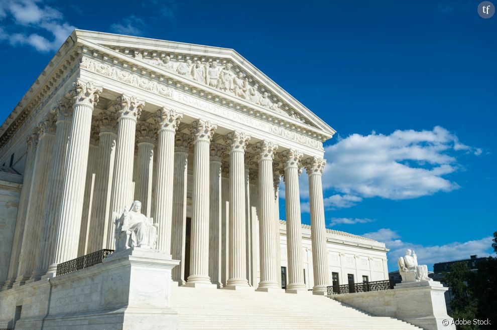 La Cour suprême des Etats-Unis, à Washington.