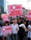  Marche de soutien à Mirela Cavajda et au droit à l'avortement à Zagreb en Croatie le 12 mai 2022 