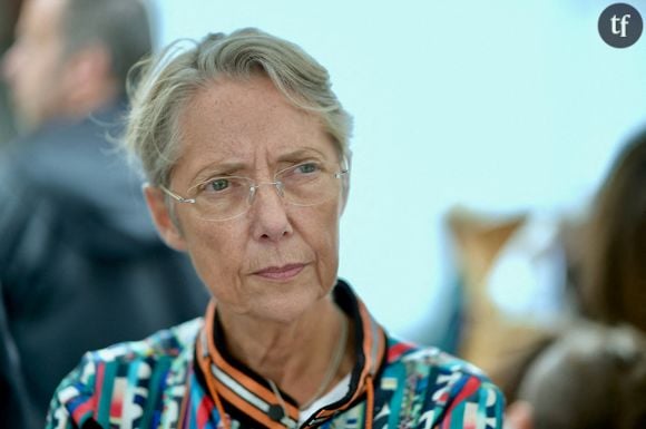 Elisabeth Borne en campagne dans le Calvados le 10 juin 2022