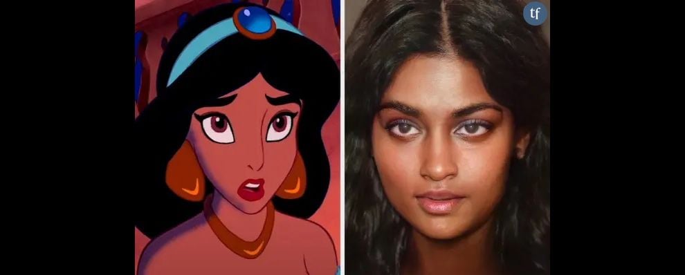 Jasmine (Aladdin) imaginée dans la vraie vie