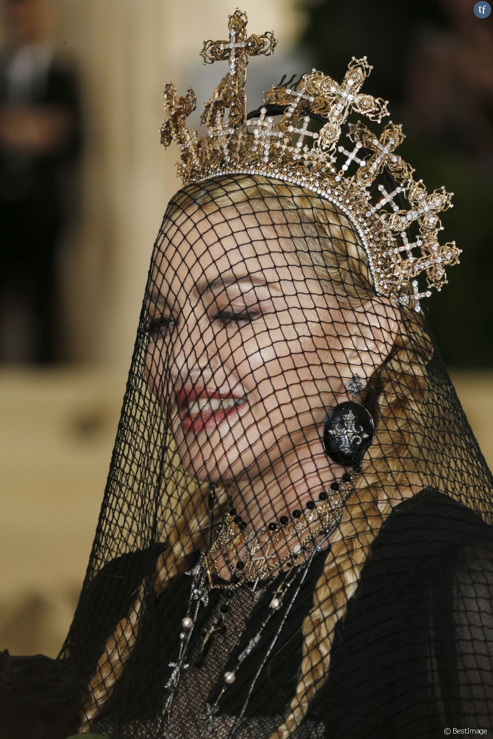 Madonna, reine de la pop et de la provoc&#039;.