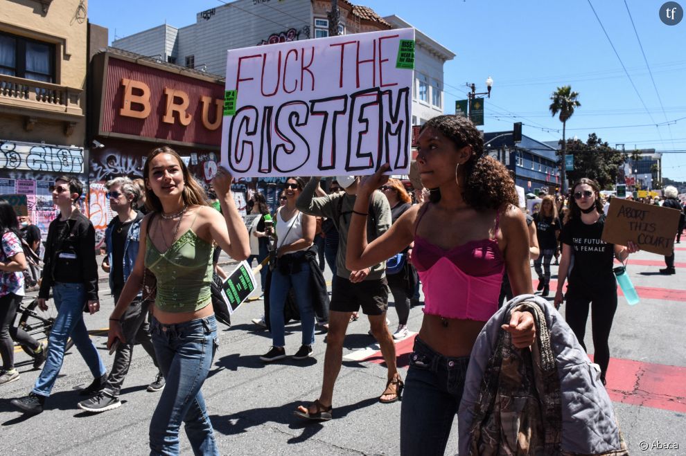  Manifestantes défendant le droit à l&#039;avortement à San Francisco le 14 mai 2022 