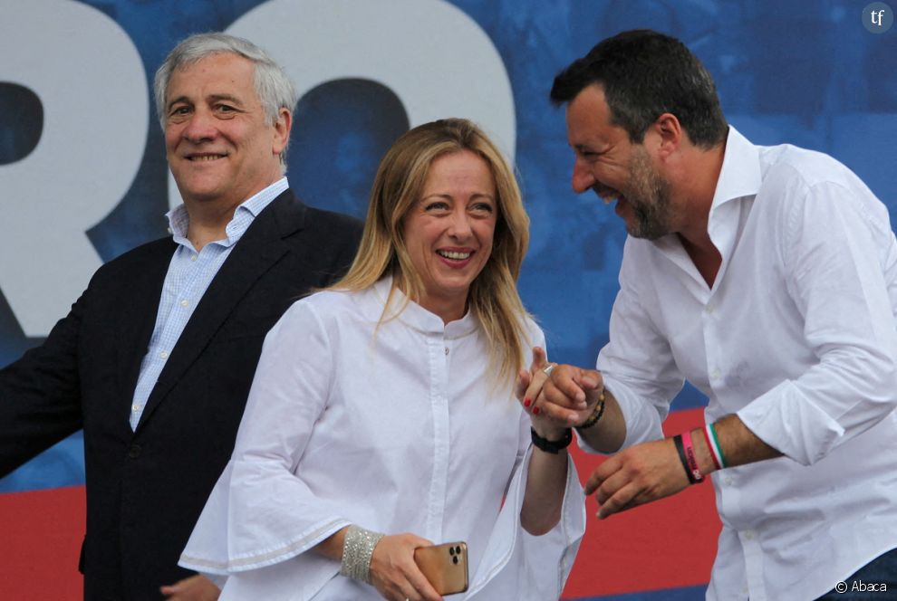 Giorgia Meloni, à la tête du parti Fratelli d&#039;Italia