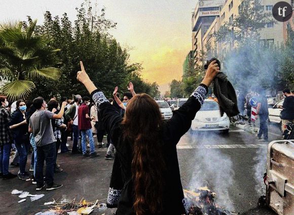 Manifestation en Iran après la mort de Mahsa Amini à Téhéran