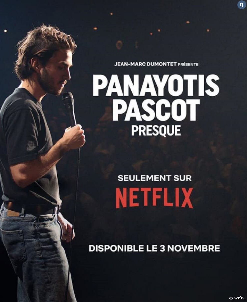 &quot;Presque&quot;, le dernier spectacle de Panayotis Pascot, est disponible sur Netflix. Et ce one-man s&#039;avère aussi drôle qu&#039;émouvant.