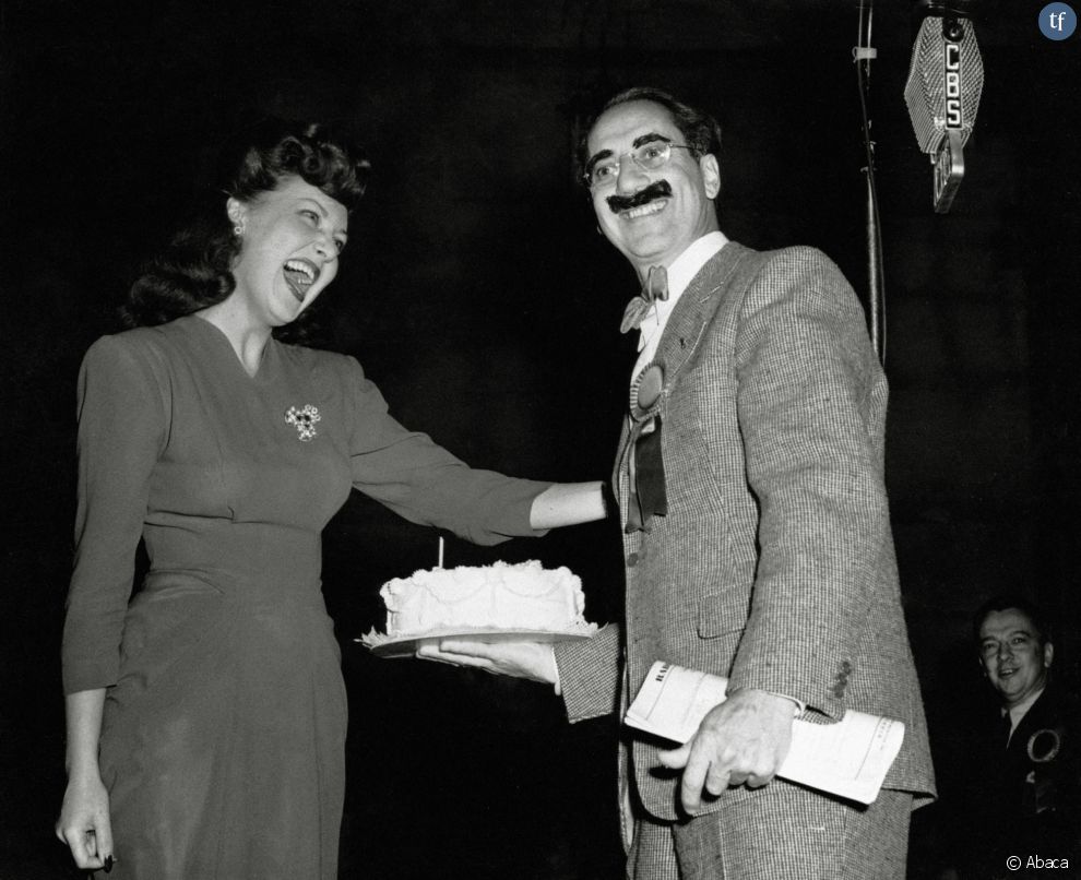  Ida Lupino et Groucho Marx vers 1942 