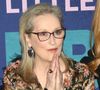 L'actrice oscarisée a répond aux indiscrétions de Vogue au sujet de ce projet : à l'écouter, elle serait "totalement prête à tout" pour participer à un troisième opus. Et ce malgré la finalité de son personnage dans le précédent volet.
Meryl Streep lors de la première de la deuxième saison de la série 'Big Little Lies' au Centre Jazz At Lincoln à New York, le 29 mai 2019. 