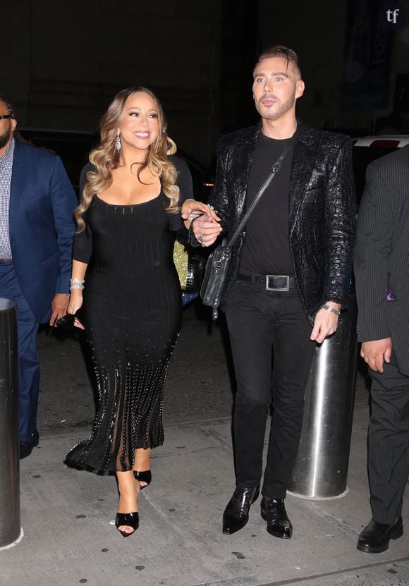 30 ans : cela fera 30 ans, en janvier prochain, qu'est effectivement sorti l'album "Merry Christmas" et avec lui un hit intersidéral comme "All I Want for Christmas Is You".  
Mariah Carey arriving for a Barbra Streisand Concert at Madison Square Garden in New York City, NY, USA on August 3, 2019. Photo by INSTARimages/ABACAPRESS.COM