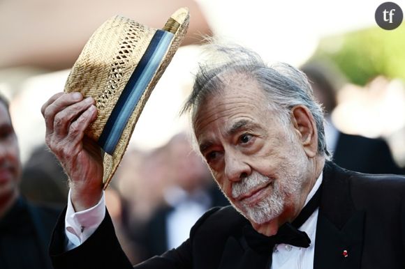 Le réalisateur américain Francis Ford Coppola arrive pour la projection de son film "Megalopolis" au 77e Festival de Cannes, le 16 mai 2024