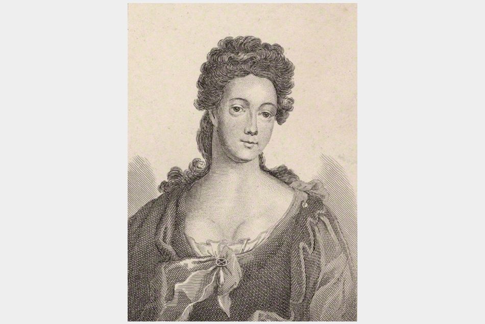 Portrait de Sally Salisbury, célèbre prostituée du Londres du 18e siècle