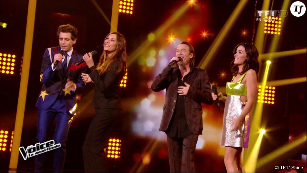 Les coachs de la saison 4 de The Voice : Zazie, Jenifer, Florent Pagny et Mika