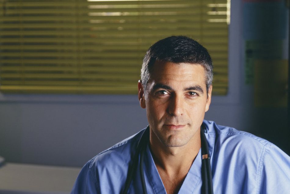 Dr Ross (George Clooney) dans Urgences, le pédiatre le plus sexy de la télé.
