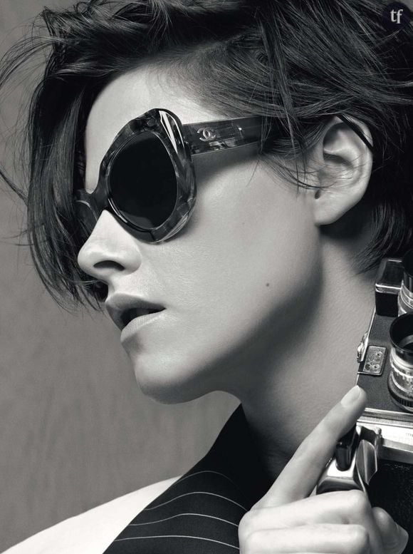 Kristen Stewart égérie des lunettes de soleil Chanel