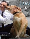 L'affiche de la PETA avec Tom Hardy et son chien Woodstock