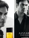 Ian Somerhalder, égérie du parfum "Azzaro pour homme"