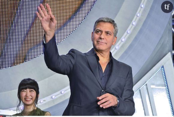 George Clooney à l'avant-première de Tomorrowland.