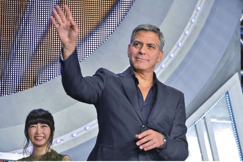 George Clooney à l'avant-première de Tomorrowland.