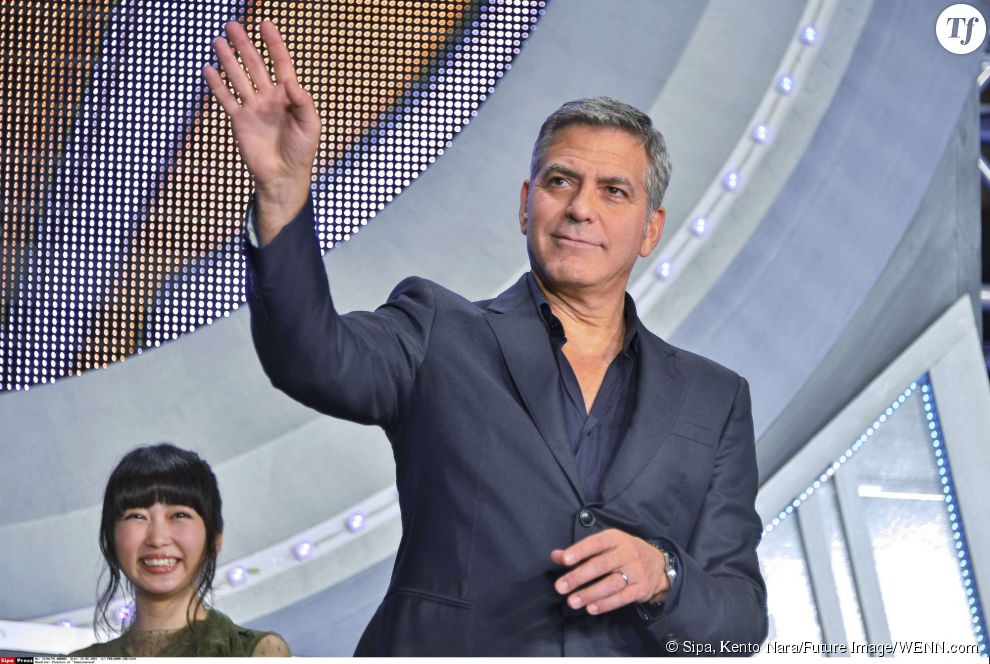 George Clooney à l&#039;avant-première de Tomorrowland.