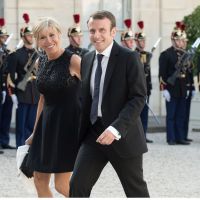 Emmanuel Macron : avec sa femme Brigitte Trogneux en amoureux à l'Elysée