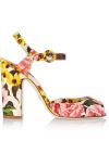 Sandales à talons Dolce&amp;Gabbana  sur Net-à-porter .