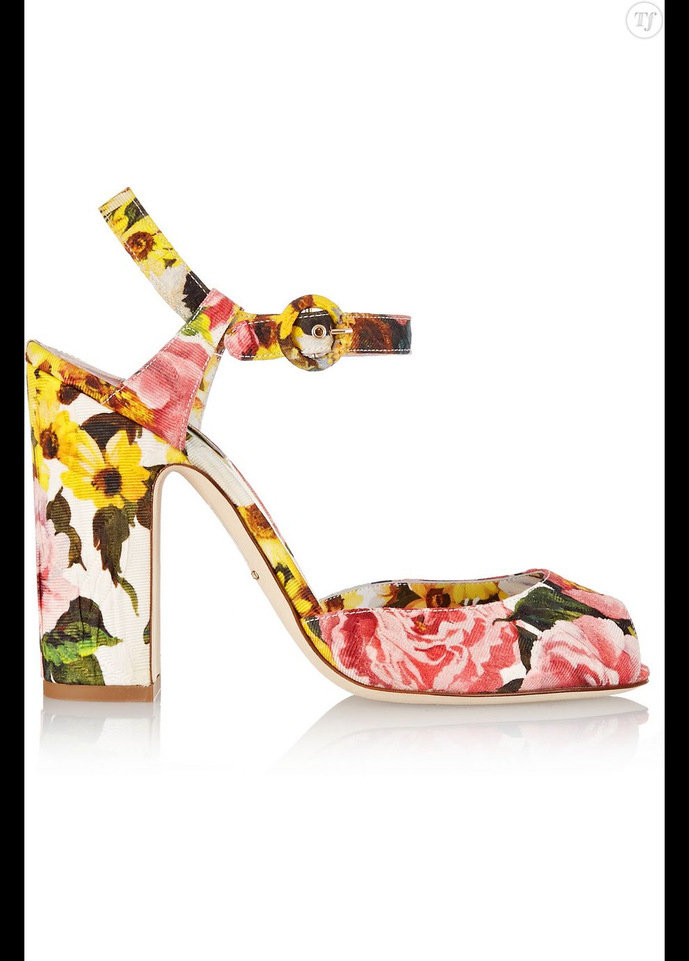 Sandales à talons Dolce&amp;amp;Gabbana  sur Net-à-porter .