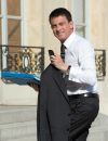 Manuel Valls arrive au Palais de l'Elysée le 10 juin 2015.