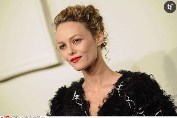 Vanessa Paradis à la présnetation de la collection Chanel