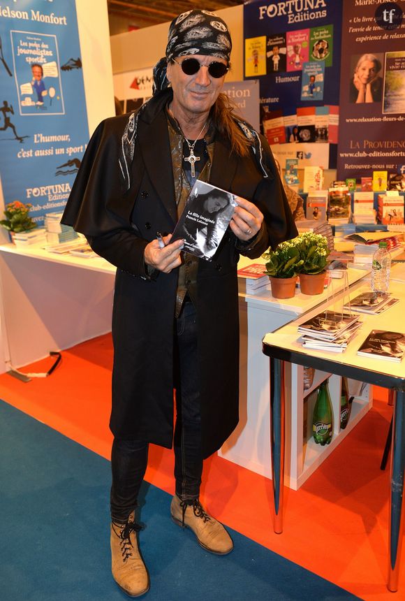 Francis Lalanne au 35ème salon du livre en 2015