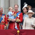 La famille royale d'Angleterre réunie pour les 89 ans de la Reine Elizabeth II