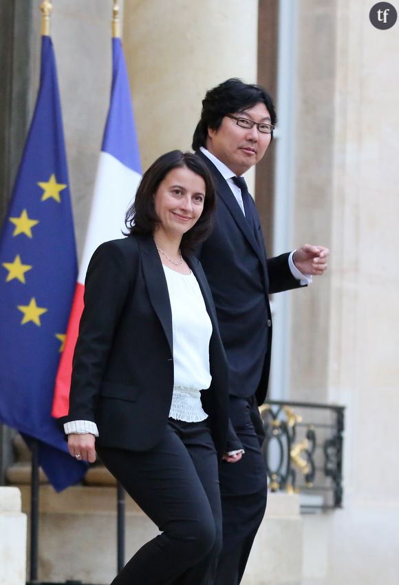 Cécile Duflot et Jean-Vincent Placé en septembre 2013 à l'Elysée