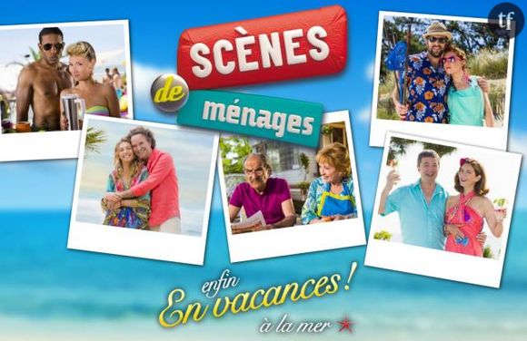 Vacances à la mer pour les personnages de Scènes de ménages