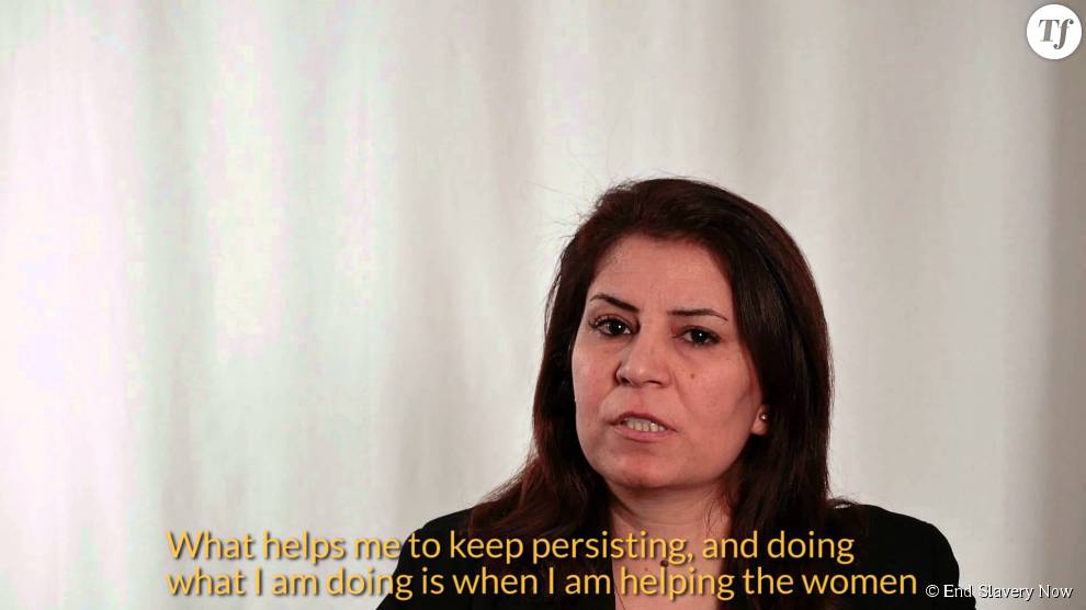 Ameena Saeed Hasan interviewée sur le trafic de femmes yézidies