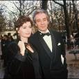 Pierre Arditi et son épouse Evelyne Bouix en 1997