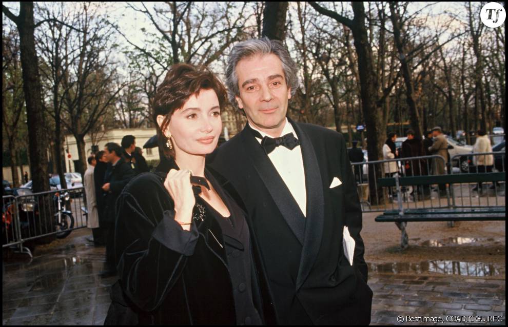 Pierre Arditi et son épouse Evelyne Bouix en 1997