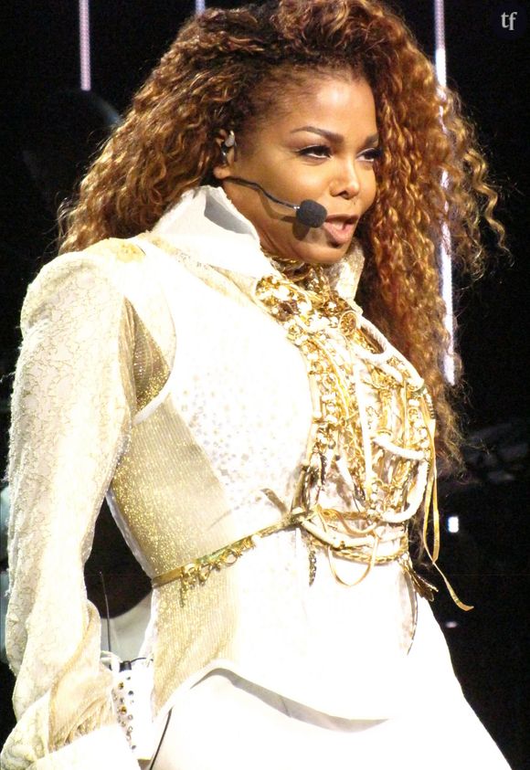 Janet Jackson en concert à Vancouver le 31 août 2015. 