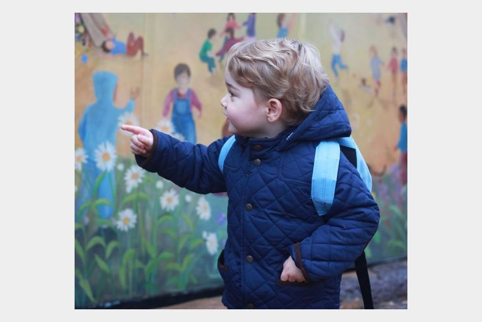 Le prince George fait sa rentrée dans une crèche Montessori
