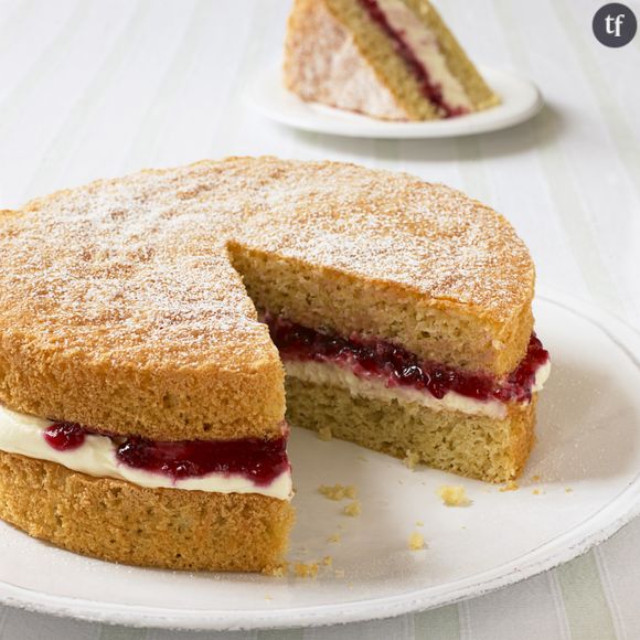 Le Victoria Sponge cake