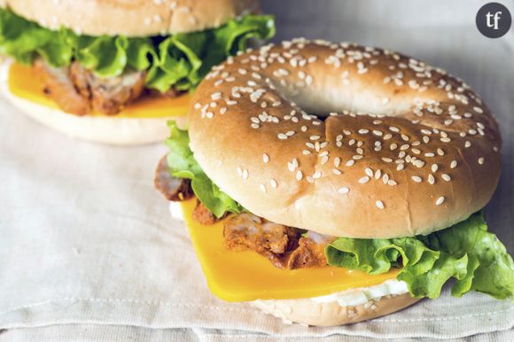 Un délicieux bagel à faire au micro-ondes